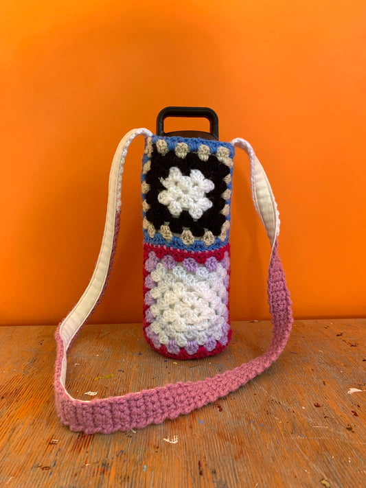 Crochet Water Bottle Bag