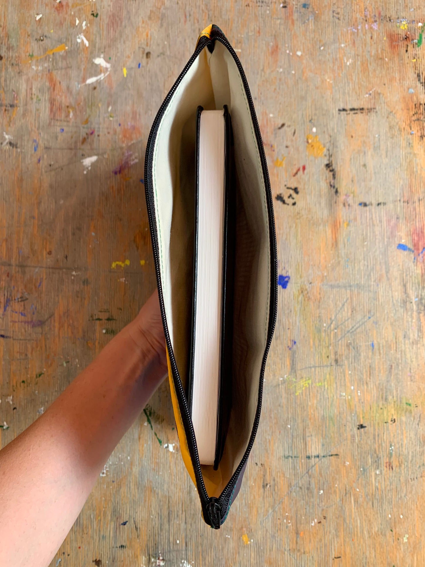 A5 Double Zip Pouch