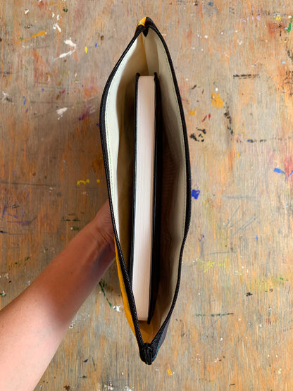 A5 Double Zip Pouch
