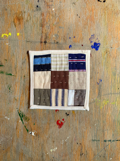 Hand Quilted Mug Rug