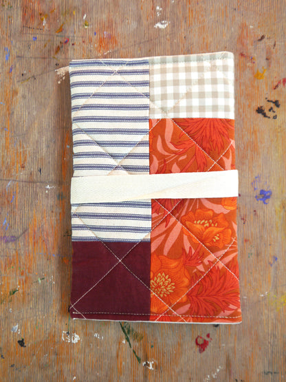 Patchwork Quilted Book Sleeve